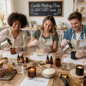 Spring Has Sprung — Candle‑Making Special Event